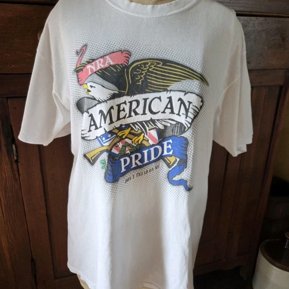 White American Pride Graphic T-Shirt